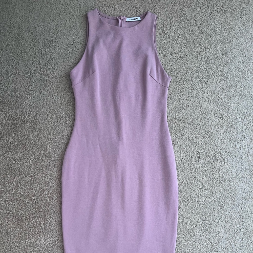 Fashion Nova Pink Bodycon Dress sz S